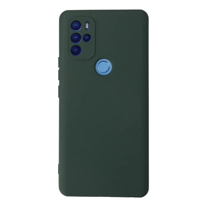 General Mobile Gm 21 Pro Kılıf Nano İçi Kadife Silikon - Koyu Yeşil