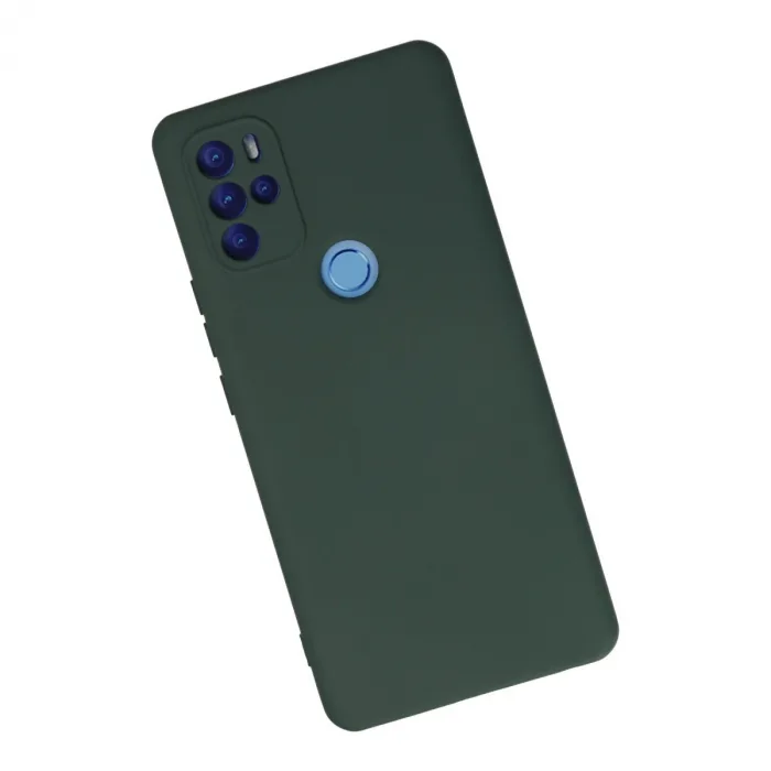 General Mobile Gm 21 Pro Kılıf Nano İçi Kadife Silikon - Koyu Yeşil