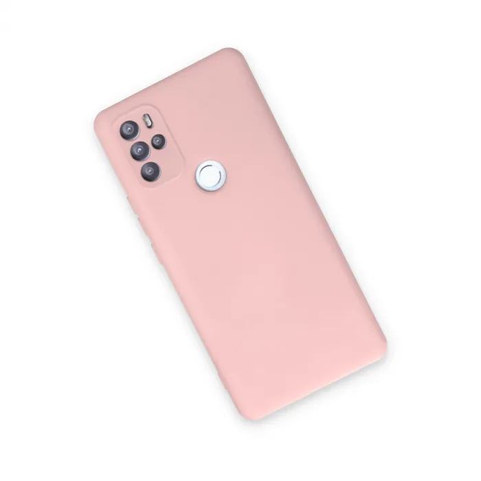 General Mobile Gm 21 Pro Kılıf Nano İçi Kadife Silikon - Pudra