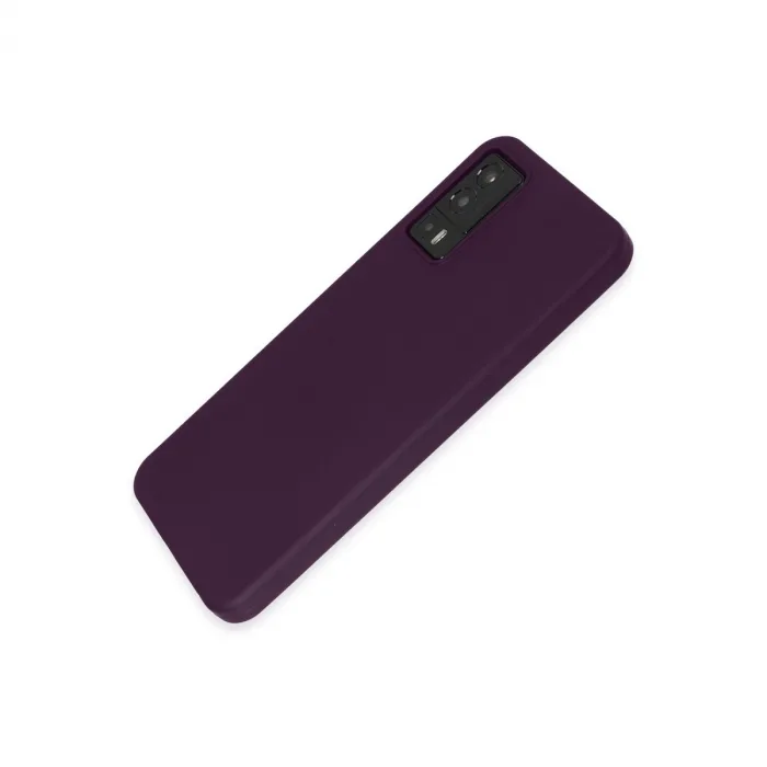 General Mobile GM 23 Kılıf First Silikon - Mor