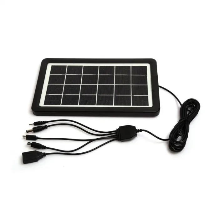 Gold Silver Gs-1160 6v 3w 500 Mah Güneş Paneli Solar Sistem