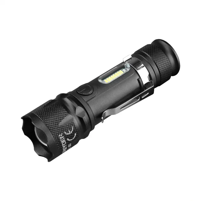 Greyder GD-350 USB Şarjlı Mıknatıslı Zoomlu El Feneri