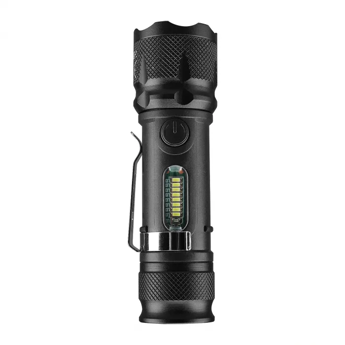 Greyder GD-350 USB Şarjlı Mıknatıslı Zoomlu El Feneri