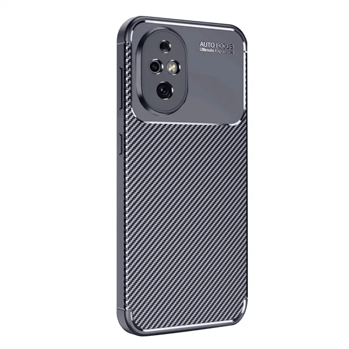 Honor 200 Kılıf Auto Focus Karbon Kapak - Lacivert