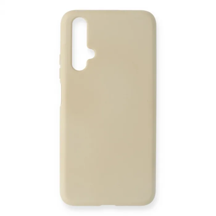 Huawei Honor 20 Kılıf Nano İçi Kadife Silikon - Kemik