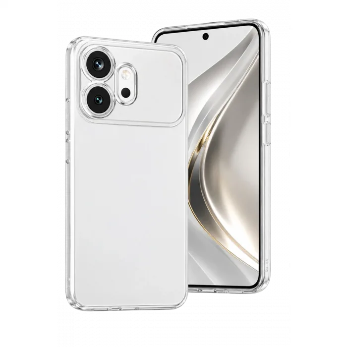 Huawei Honor 600 Lüx Şeffaf Silikon - Şeffaf