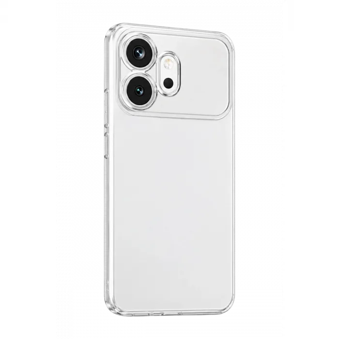 Huawei Honor 600 Lüx Şeffaf Silikon - Şeffaf