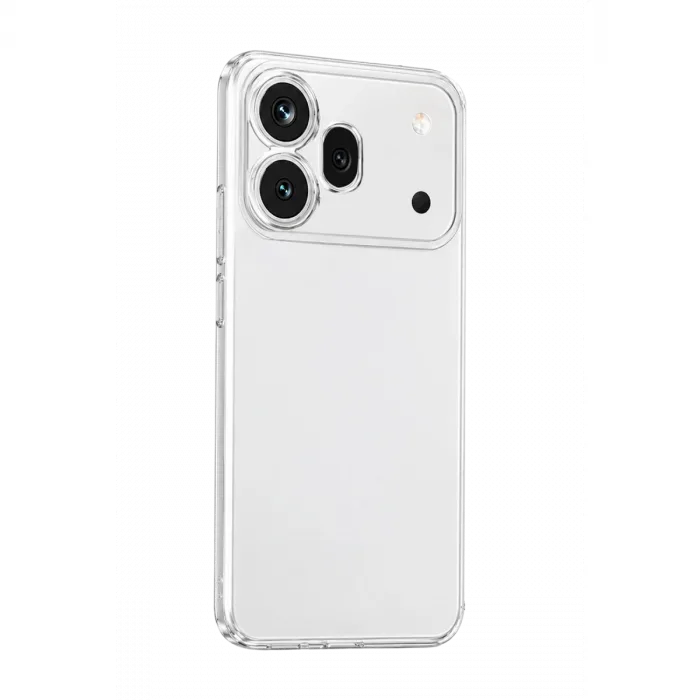 Huawei Honor 600 Pro Lüx Şeffaf Silikon - Şeffaf