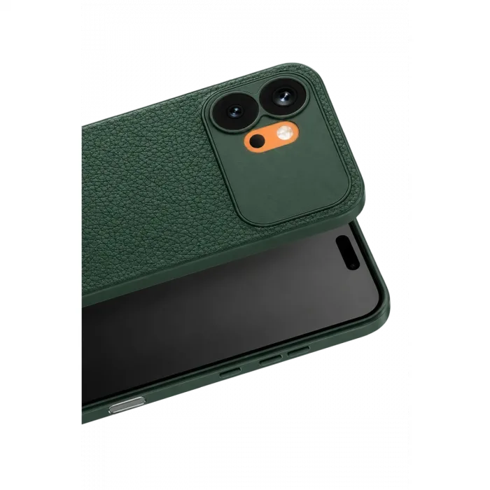 Huawei Honor 600 Thermax Silikon Kılıf - Koyu Yeşil