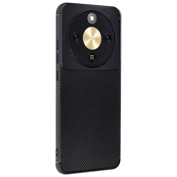 Huawei Honor Magic 8 Lite Auto Focus Karbon Kapak - Siyah