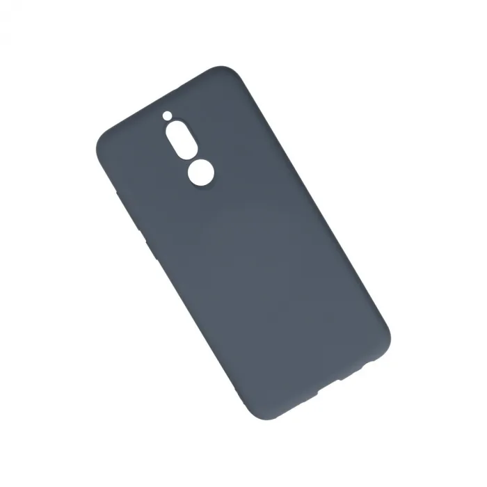 Huawei Mate 10 Lite Kılıf Nano İçi Kadife Silikon - Gri