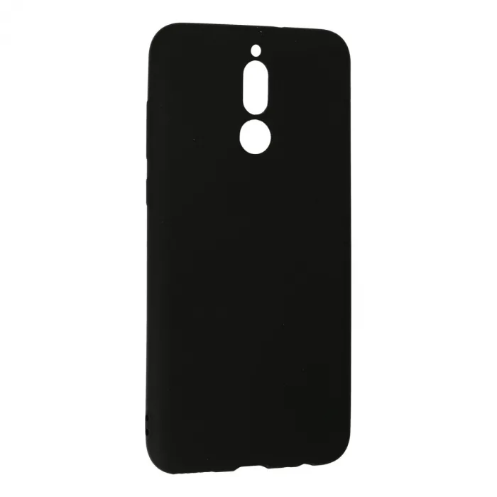 Huawei Mate 10 Lite Kılıf Nano İçi Kadife Silikon - Siyah