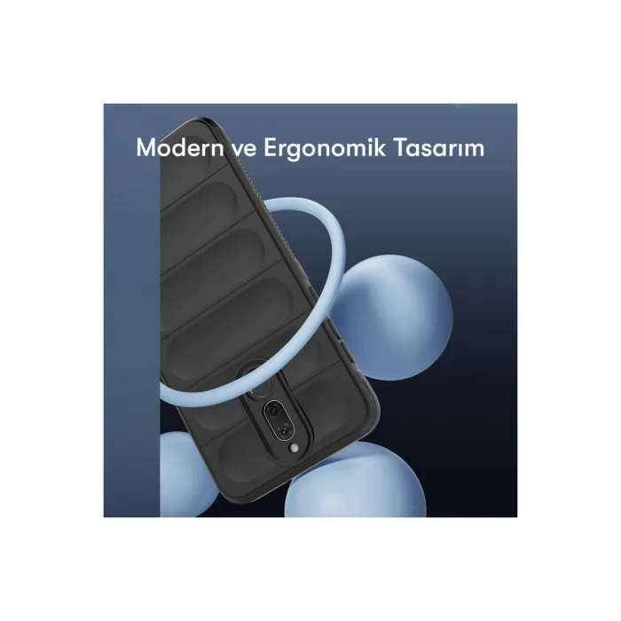 Huawei Mate 10 Lite Kılıf Optimum Silikon - Kırmızı