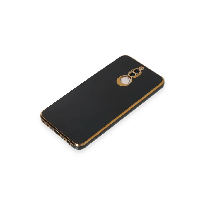 Huawei Mate 10 Lite Kılıf Volet Silikon - Siyah