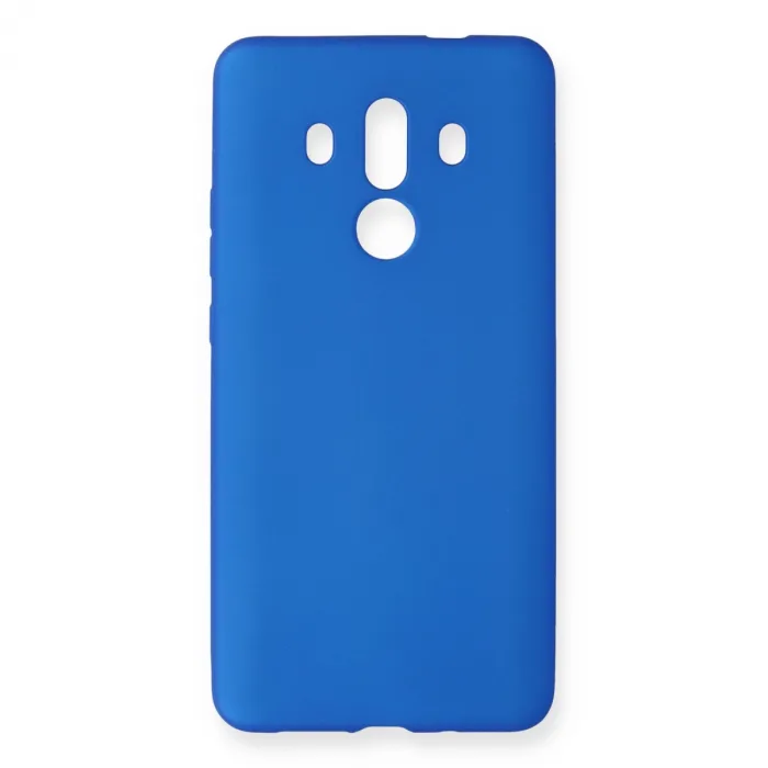 Huawei Mate 10 Pro Kılıf First Silikon - Mavi