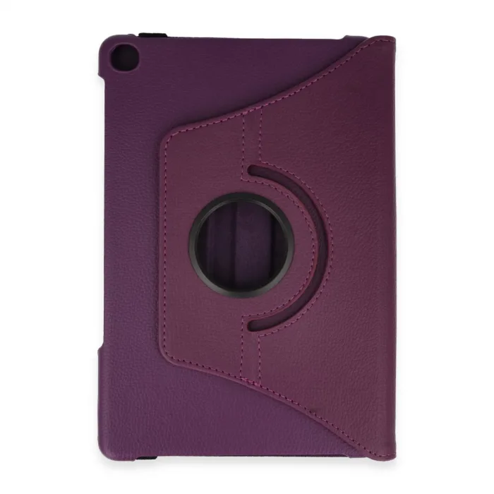 Huawei Matepad Se Kılıf 360 Tablet Deri Kılıf - Mürdüm