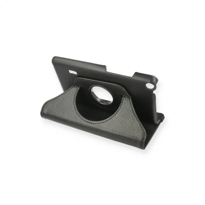 Huawei Mediapad T3 7 Kılıf 360 Tablet Deri Kılıf - Siyah