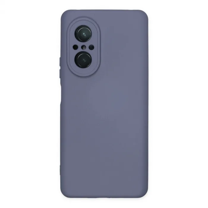 Huawei Nova 9 Se Kılıf Nano İçi Kadife Silikon - Gri