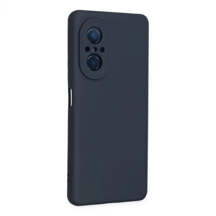 Huawei Nova 9 Se Kılıf Nano İçi Kadife Silikon - Lacivert