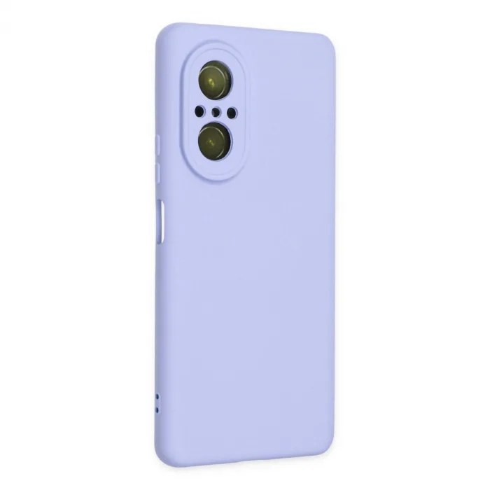 Huawei Nova 9 Se Kılıf Nano İçi Kadife Silikon - Lila