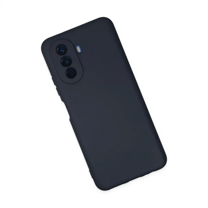 Huawei Nova Y70 Kılıf Nano İçi Kadife Silikon - Lacivert