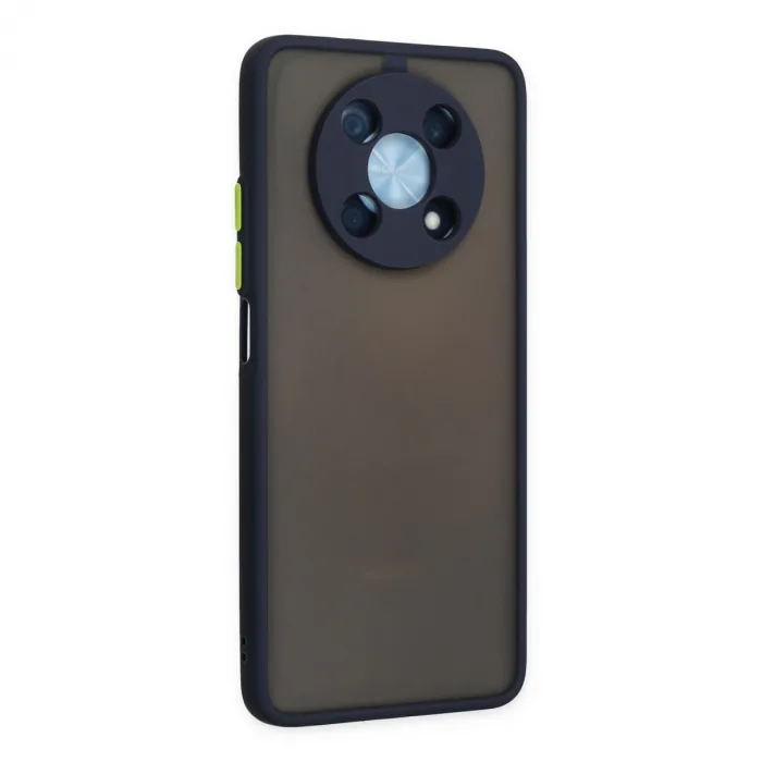 Huawei Nova Y90 Kılıf Montreal Silikon Kapak - Lacivert