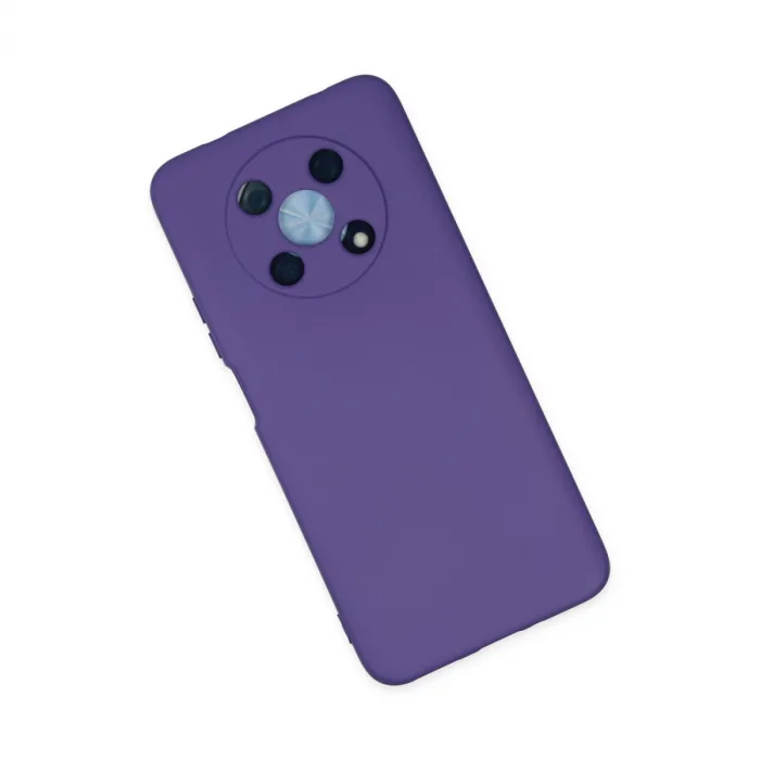 Huawei Nova Y90 Kılıf Nano İçi Kadife Silikon - Mor