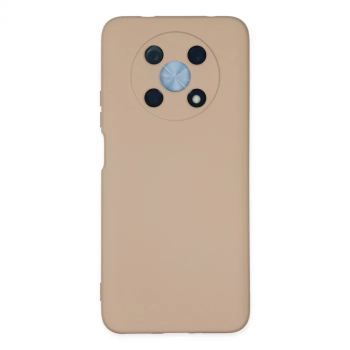 Huawei Nova Y90 Kılıf Nano İçi Kadife Silikon - Pudra