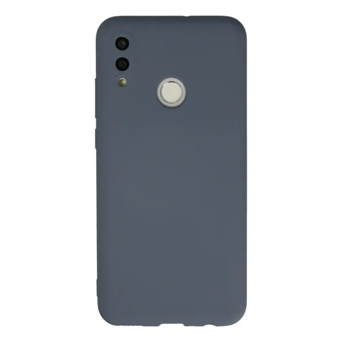 Huawei P Smart 2019 Kılıf Nano İçi Kadife Silikon - Gri