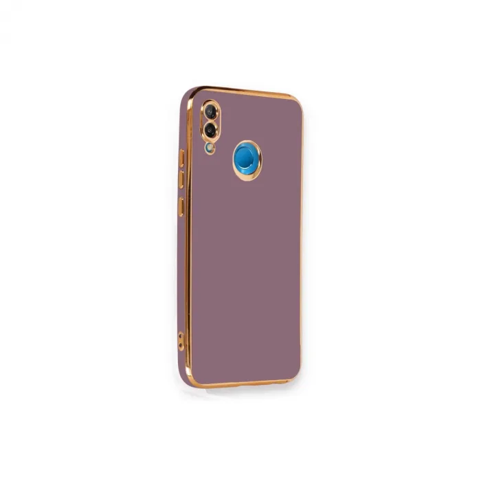 Huawei P20 Lite Kılıf Volet Silikon - Mor
