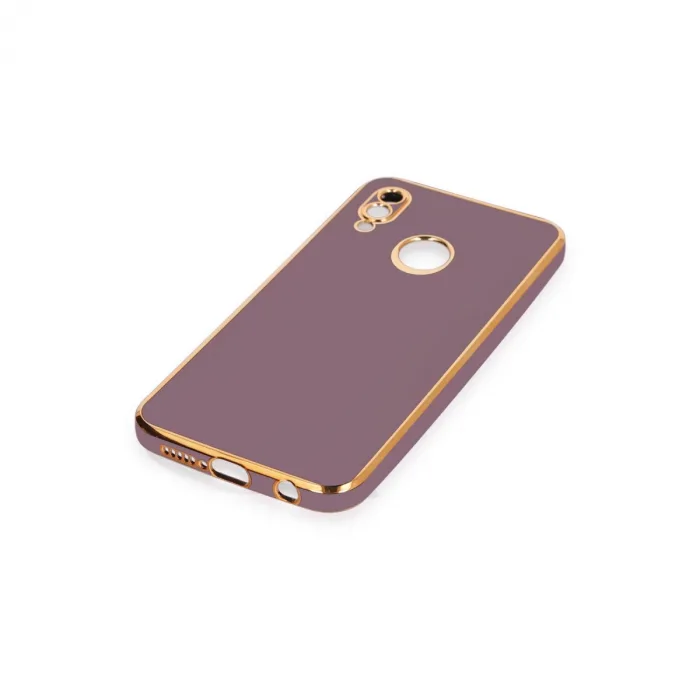 Huawei P20 Lite Kılıf Volet Silikon - Mor