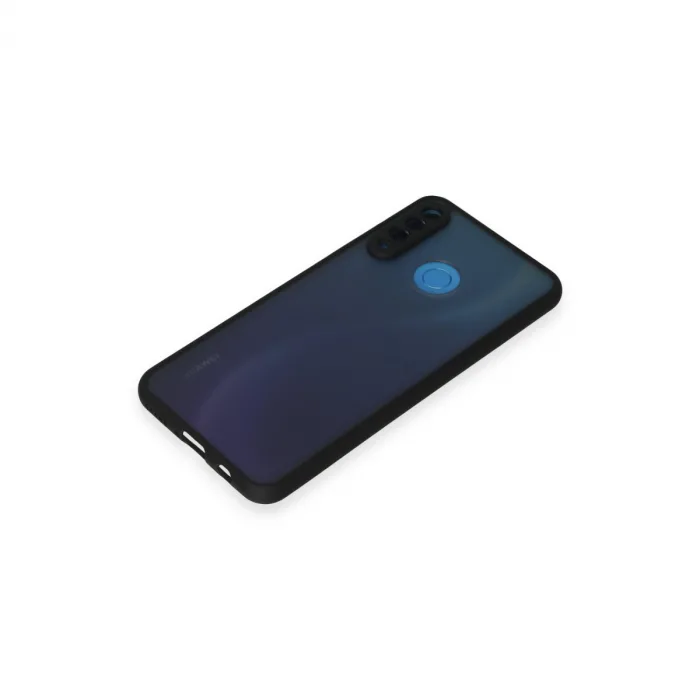 Huawei P30 Lite Kılıf Montreal Silikon Kapak - Siyah