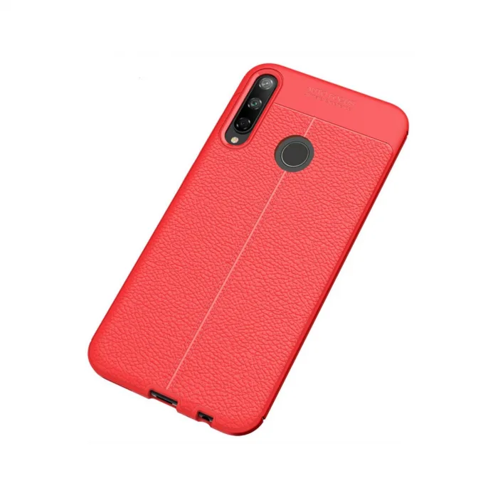 Huawei P40 Lite E Kılıf Auto Focus Kapak - Kırmızı