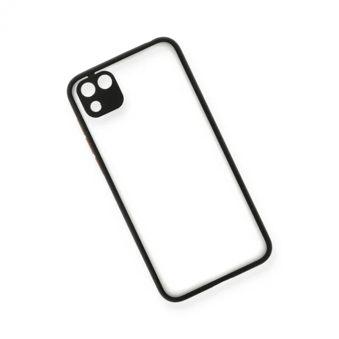 Huawei Y5p Kılıf Montreal Silikon Kapak - Siyah