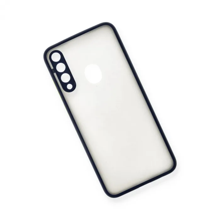Huawei Y6p Kılıf Montreal Silikon Kapak - Lacivert