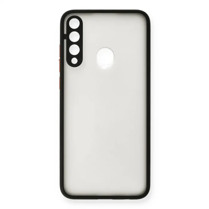 Huawei Y6p Kılıf Montreal Silikon Kapak - Siyah