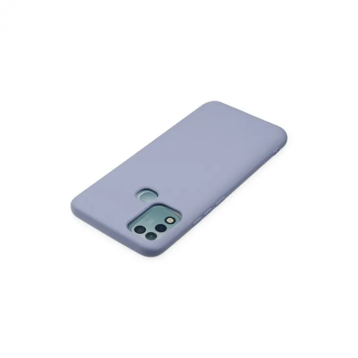 İnfinix Hot 10 Play Kılıf Nano İçi Kadife Silikon - Lila