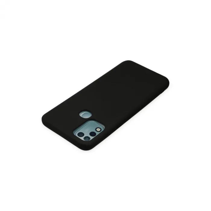 İnfinix Hot 10 Play Kılıf Nano İçi Kadife Silikon - Siyah