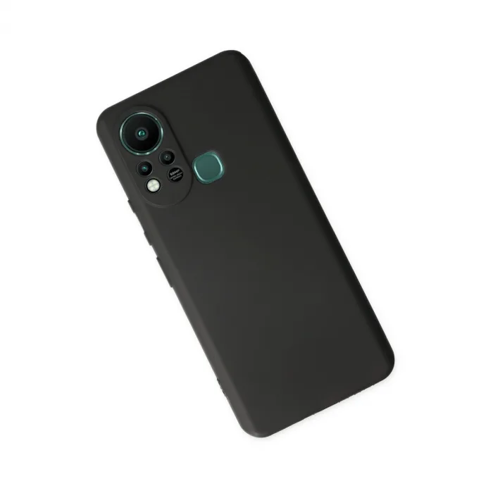 İnfinix Hot 11s Kılıf First Silikon - Siyah