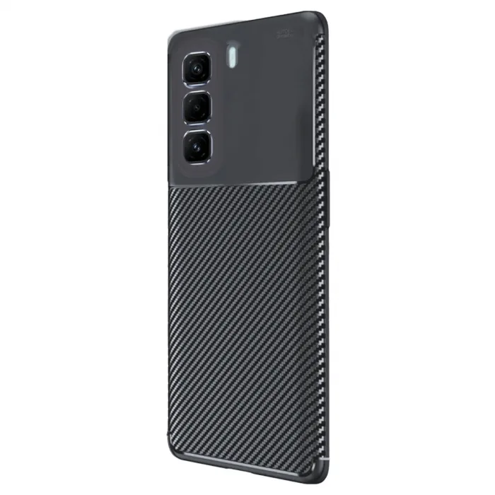 İnfinix Hot 50 Pro Plus 4g Auto Focus Karbon Kapak - Siyah