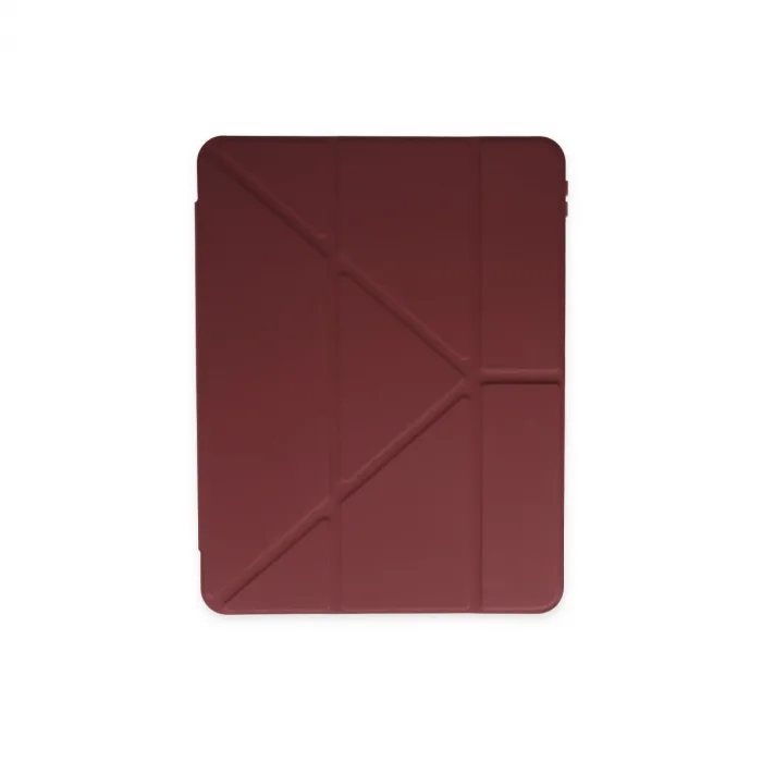 İpad 10.2 (8.nesil) Kılıf Kalemlikli Mars Tablet Kılıfı - Mürdüm