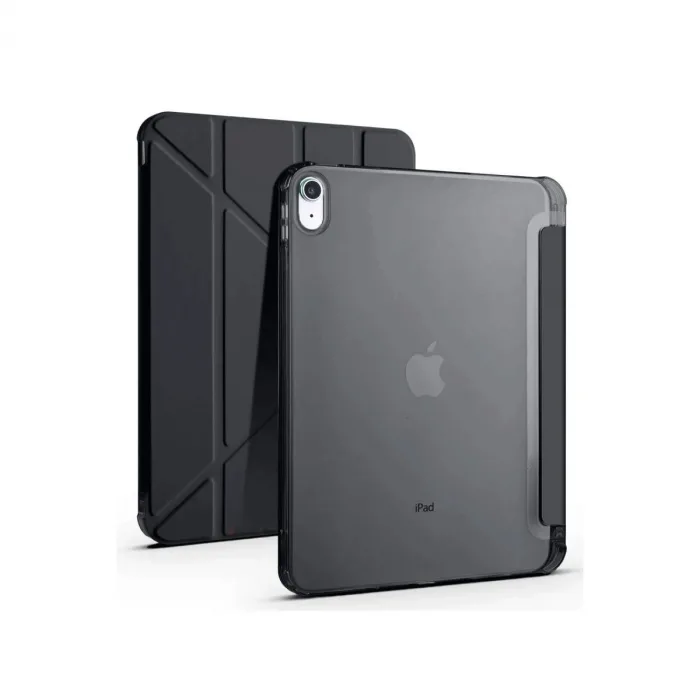 İpad 2022 10.9 (10.nesil) Kılıf Kalemlikli Mars Tablet Kılıfı - Siyah