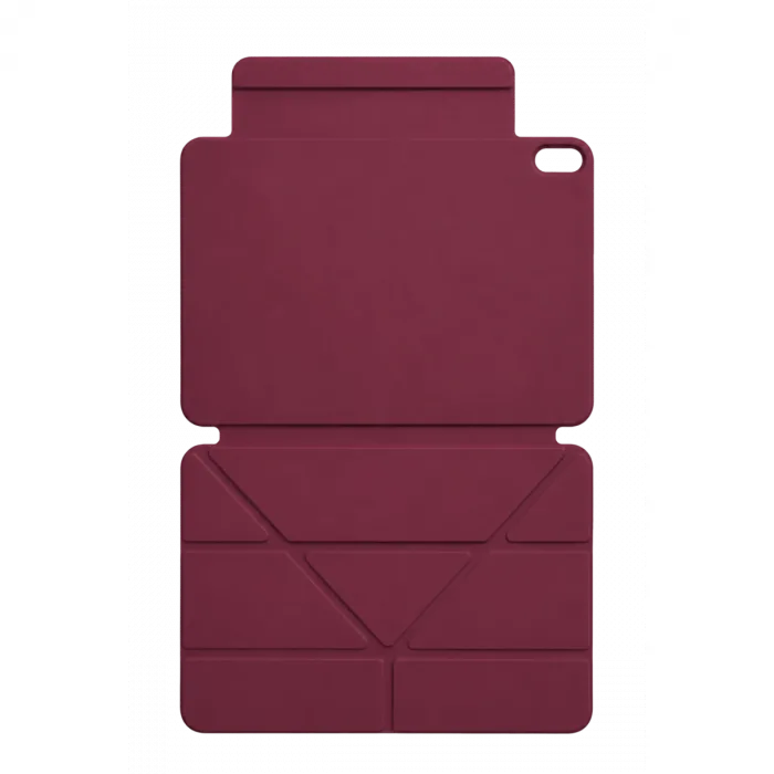 İpad 2025 10.9 10.nesil (a16) Edz Manyetik Standlı Tablet Kılıfı - Mürdüm
