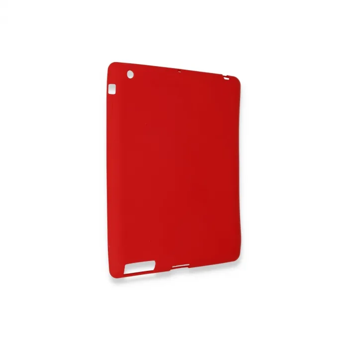 İpad 4 9.7 Kılıf Evo Tablet Silikon - Kırmızı