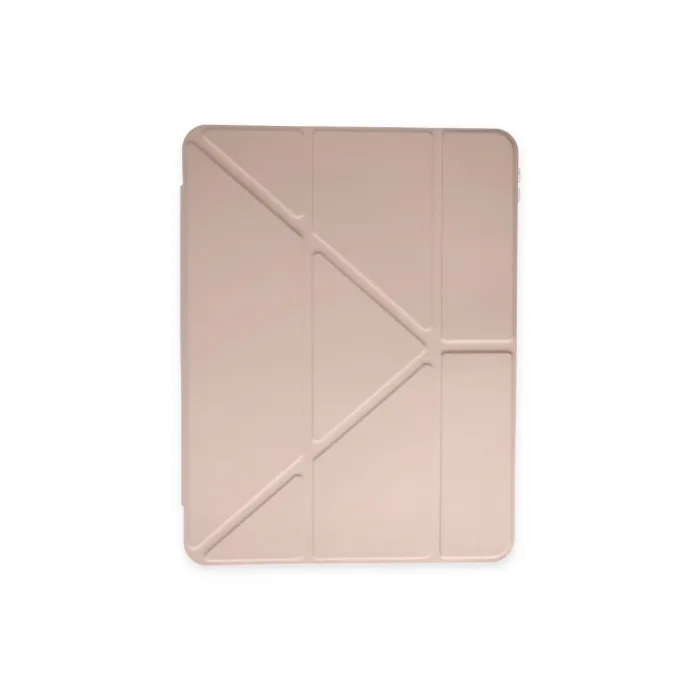 İpad Air 4 10.9 Kılıf Kalemlikli Mars Tablet Kılıfı - Rose Gold