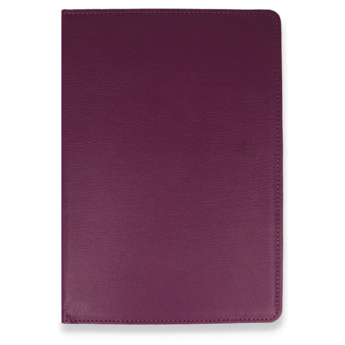 İpad Mini 1 Kılıf 360 Tablet Deri Kılıf - Mürdüm