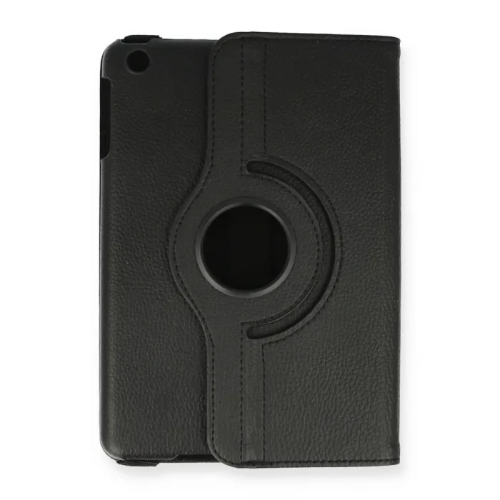 İpad Mini 1 Kılıf 360 Tablet Deri Kılıf - Siyah