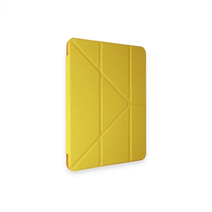 İpad Pro 11 (2018) Kılıf Kalemlikli Mars Tablet Kılıfı - Açık Sarı