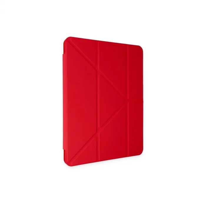 İpad Pro 11 (2018) Kılıf Kalemlikli Mars Tablet Kılıfı - Kırmızı