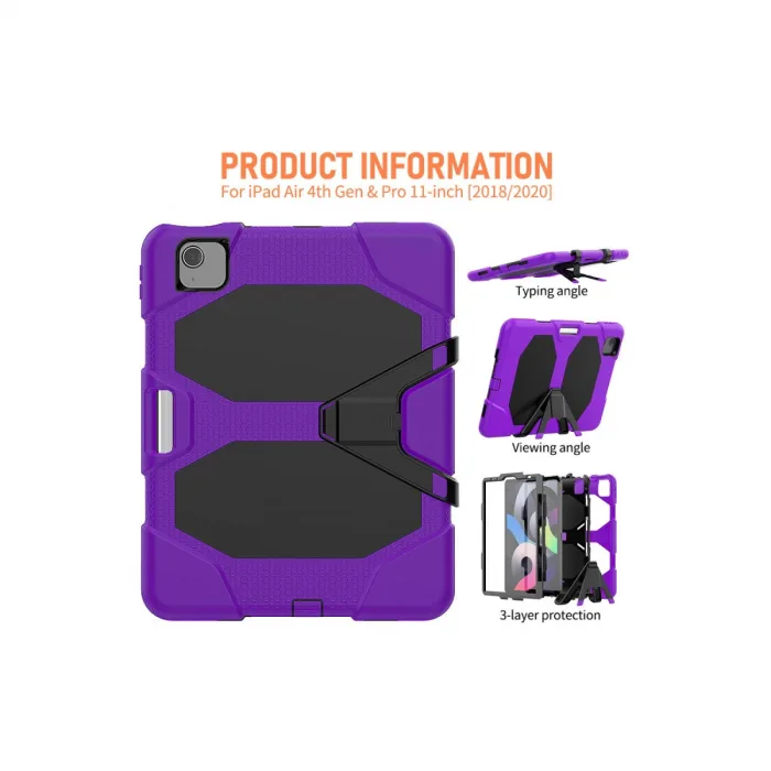 İpad Pro 11 (2020) Kılıf Griffin Tablet Kapak - Mor